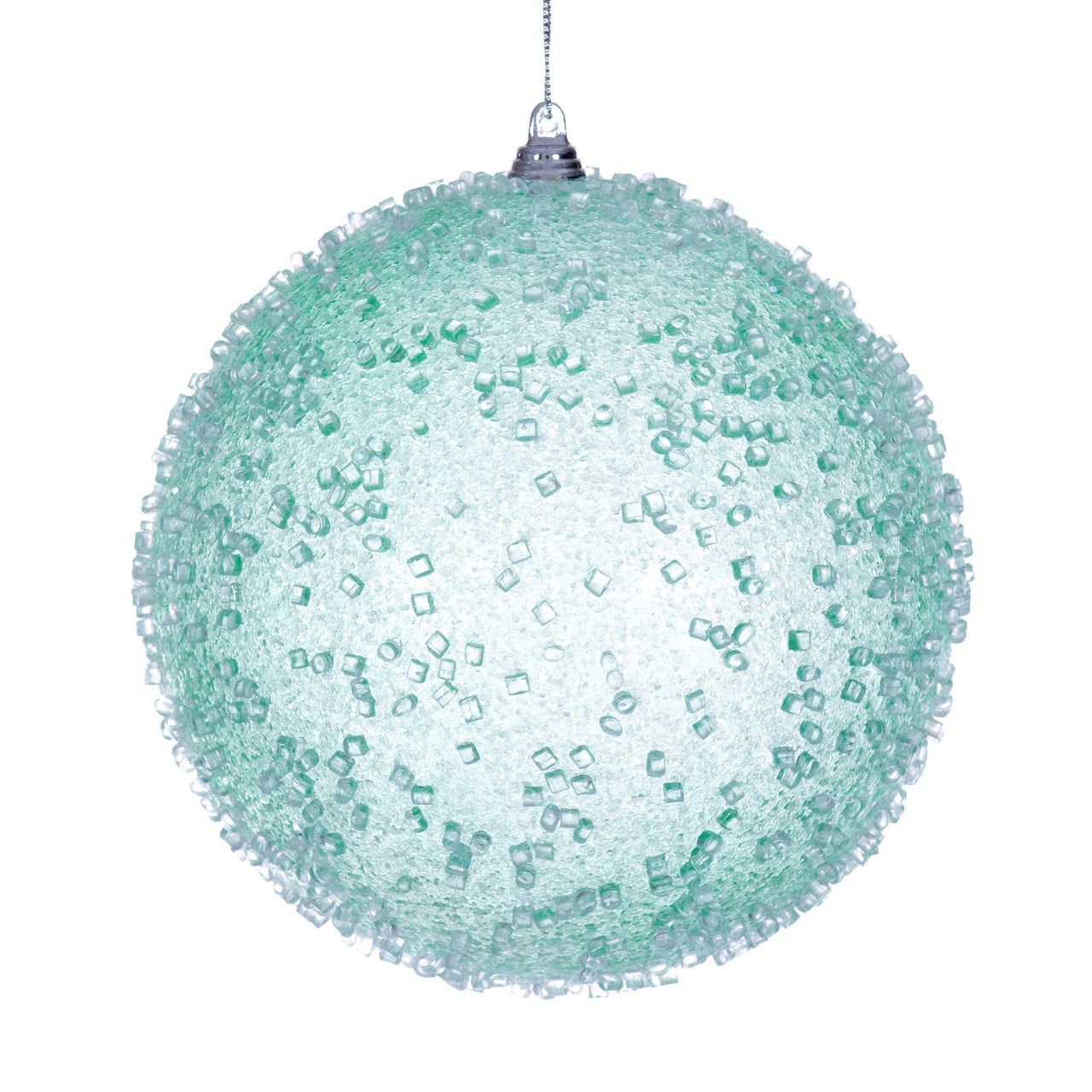 6" Seafoam Green Icy Sugar Ball