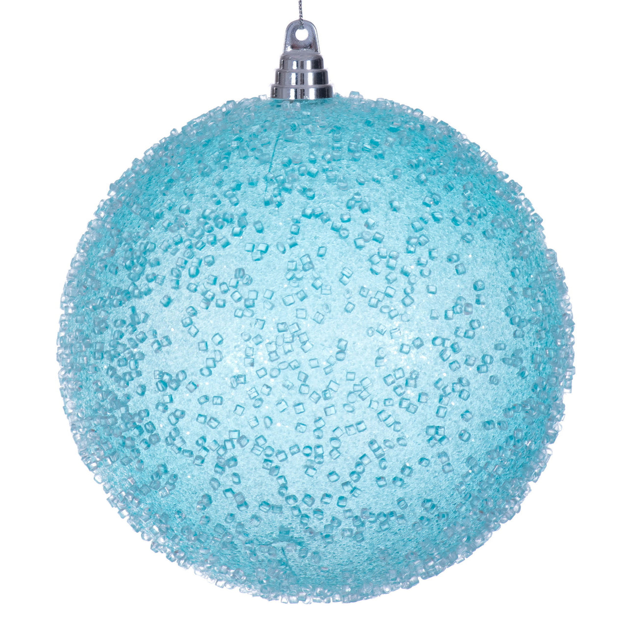 8" Baby Blue Icy Sugar Ball