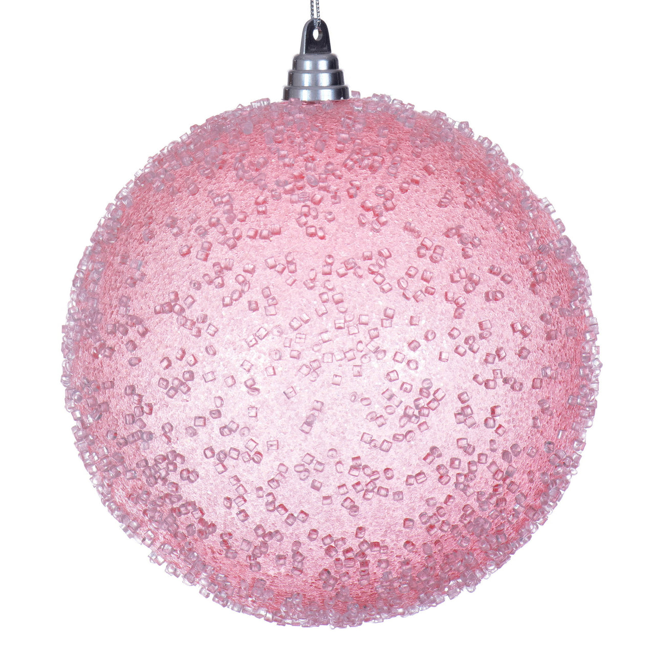 8" Pink Icy Sugar Ball