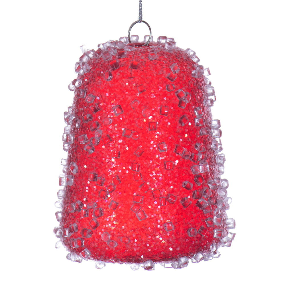3.5" Red Icy Sugar Gum Drop