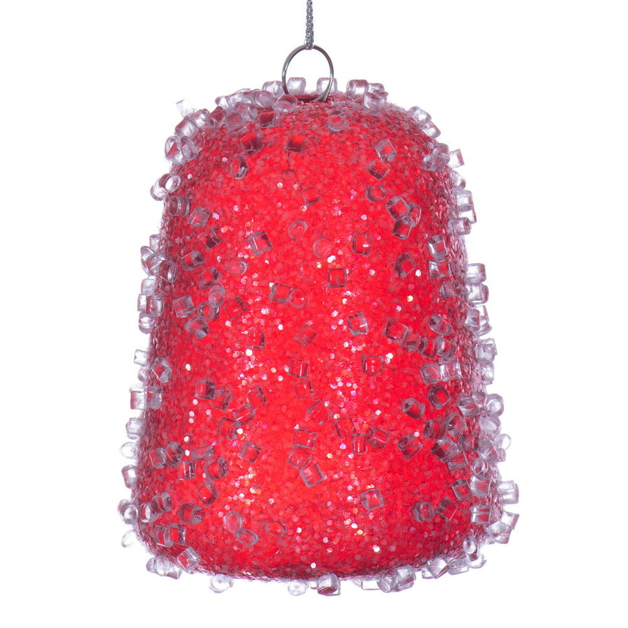 3.5" Red Icy Sugar Gum Drop