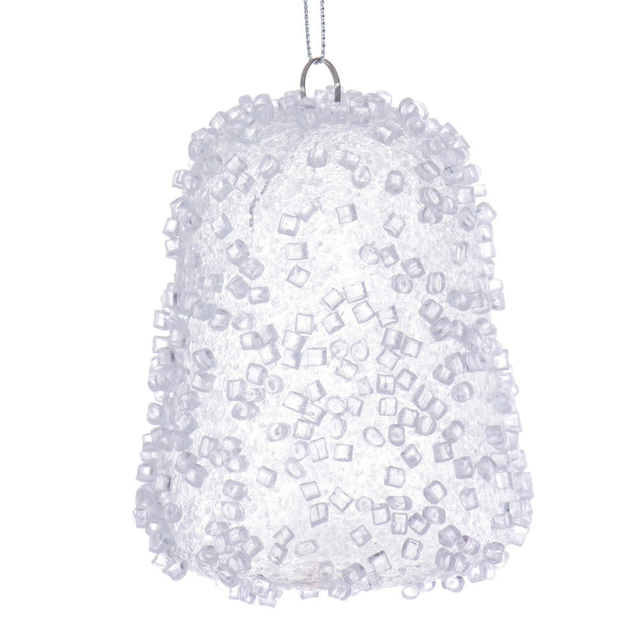 3.5" White Icy Sugar Gum Drop