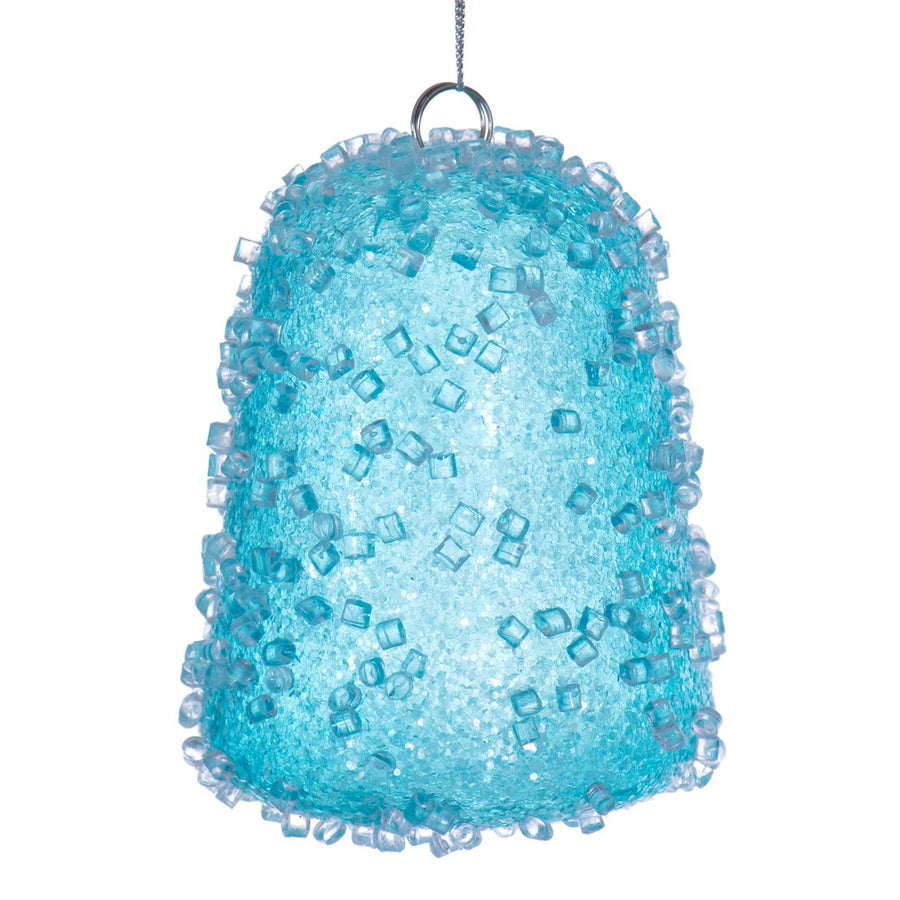 3.5" Baby Blue Icy Sugar Gum Drop