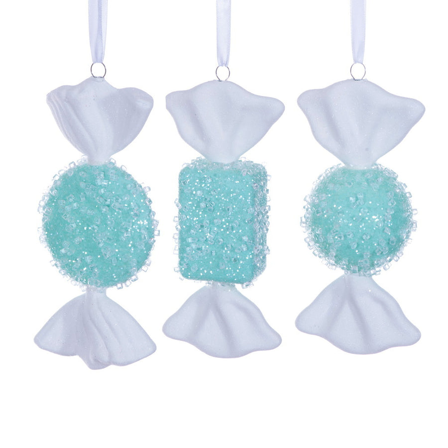 7-8" Seafoam Green Icy Sugar Candy