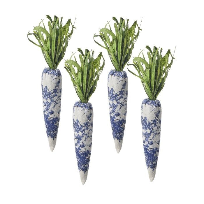 Chinoiserie Easter Carrot 7.75" Box/4