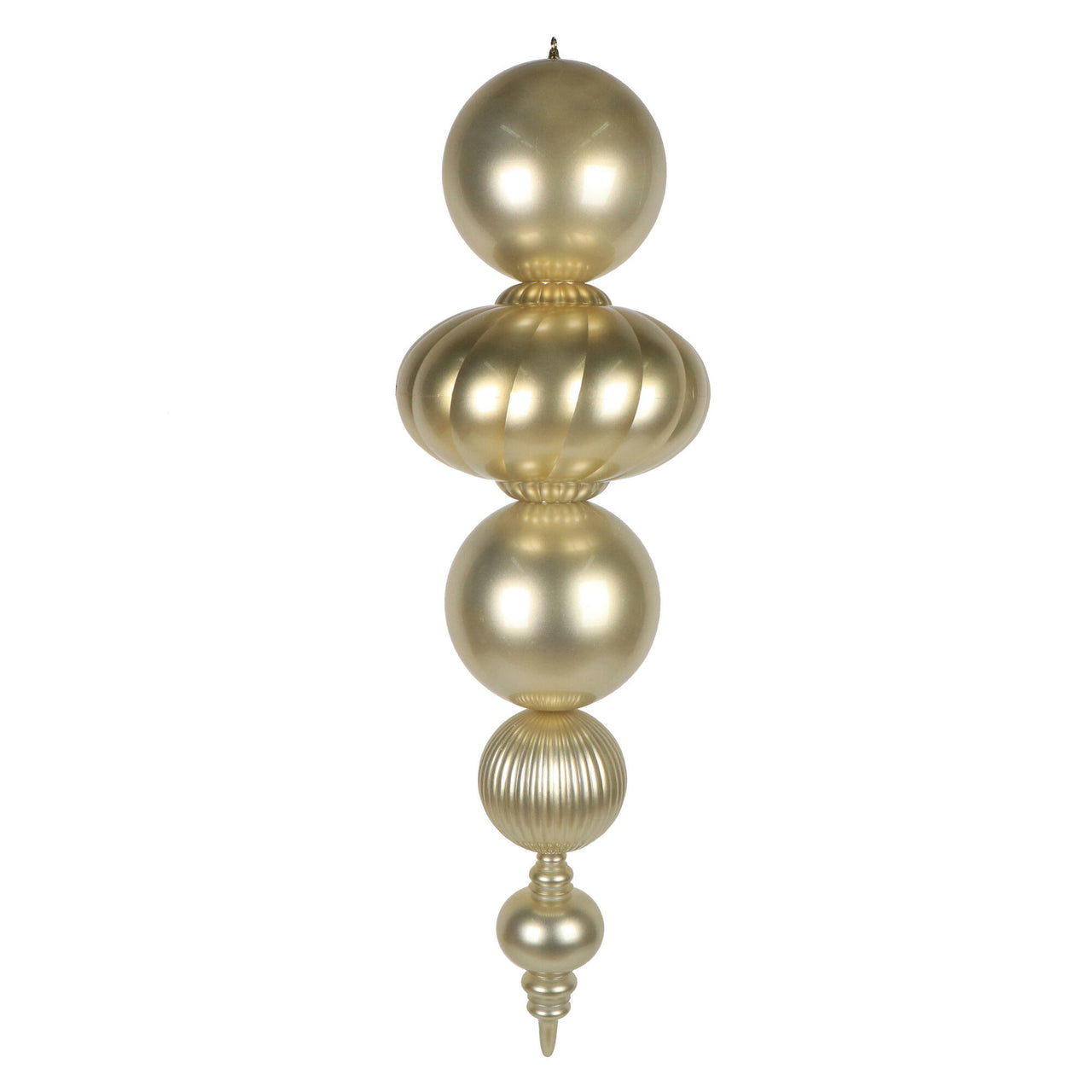 54" Champagne UV Candy Apple Finial