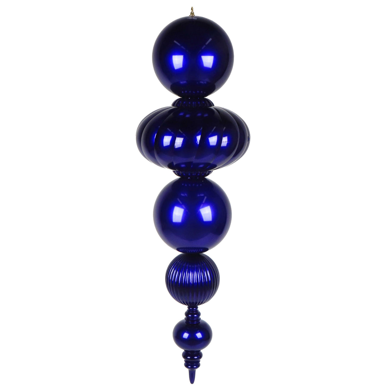 54" Purple Candy Apple Finial