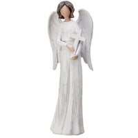 Resin Angel With Cross 12
