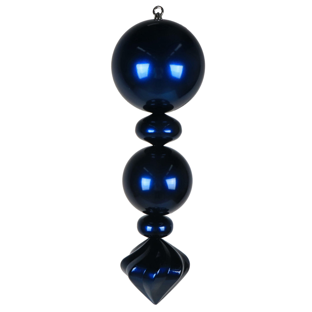 24" Blue Candy Ball Onion Finial