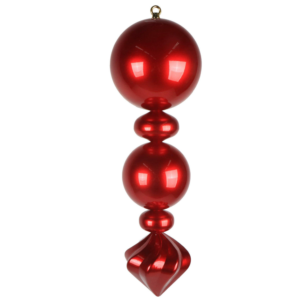 24" Red UV Candy Ball Onion Finial