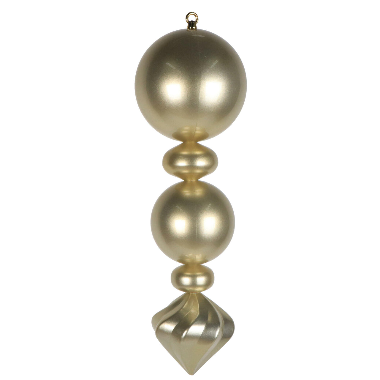 24" Champagne UV Candy Ball Onion Finial