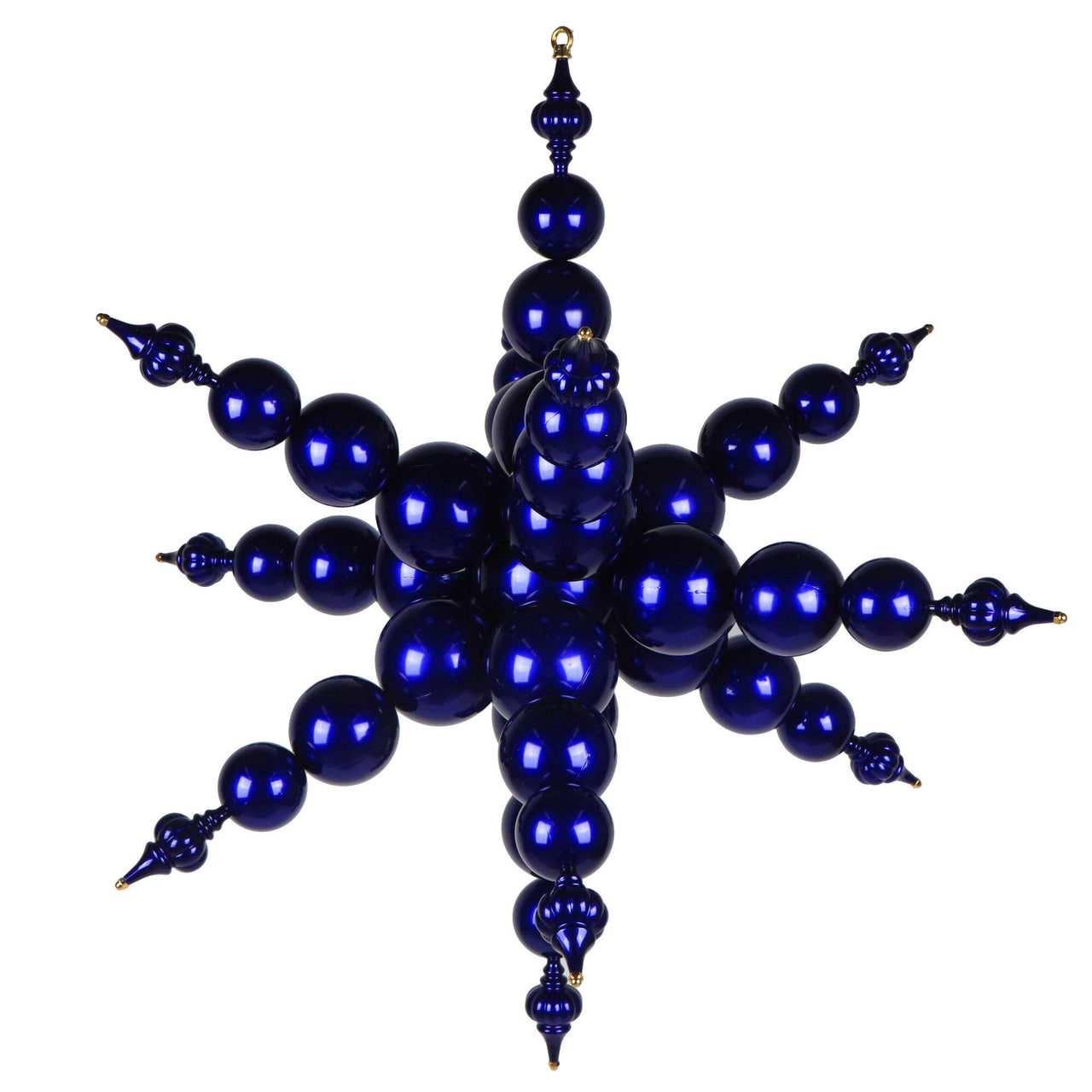 39" Purple Candy Starburst Finial