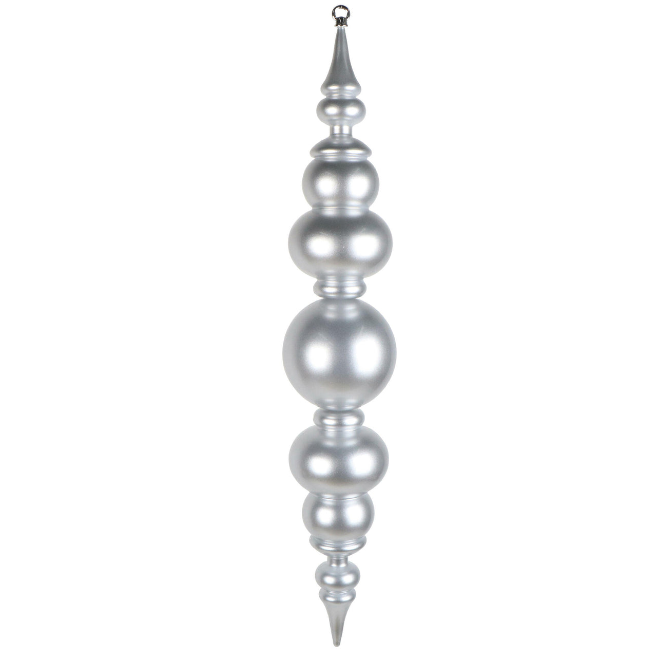 34" Silver UV Candy Ball Drop Finial