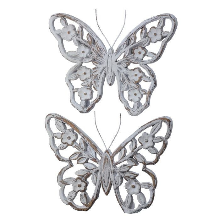 7.5" Resin Butterfly 2/Ast