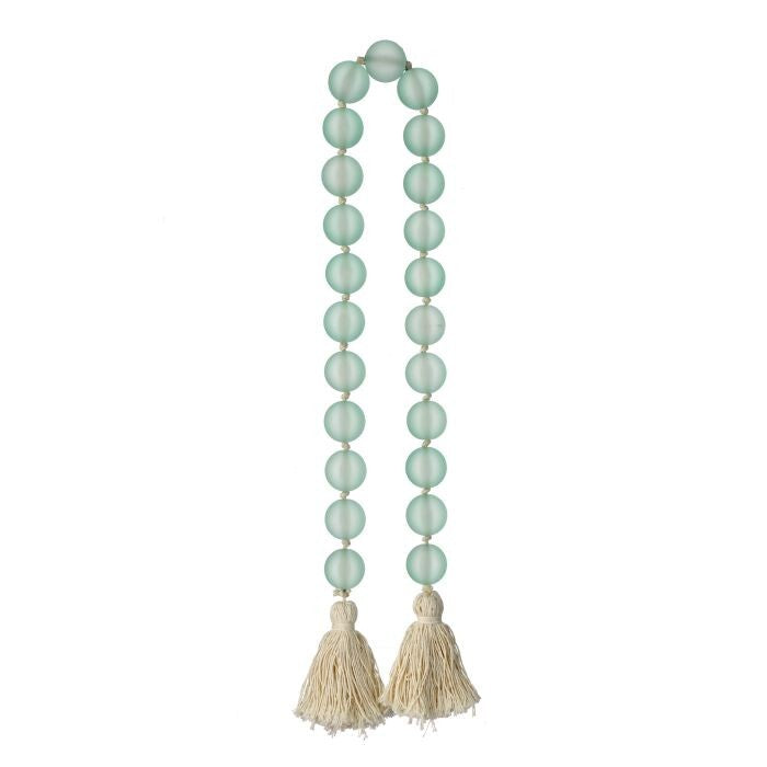 36" "Sea Glass" W/Jute Garland