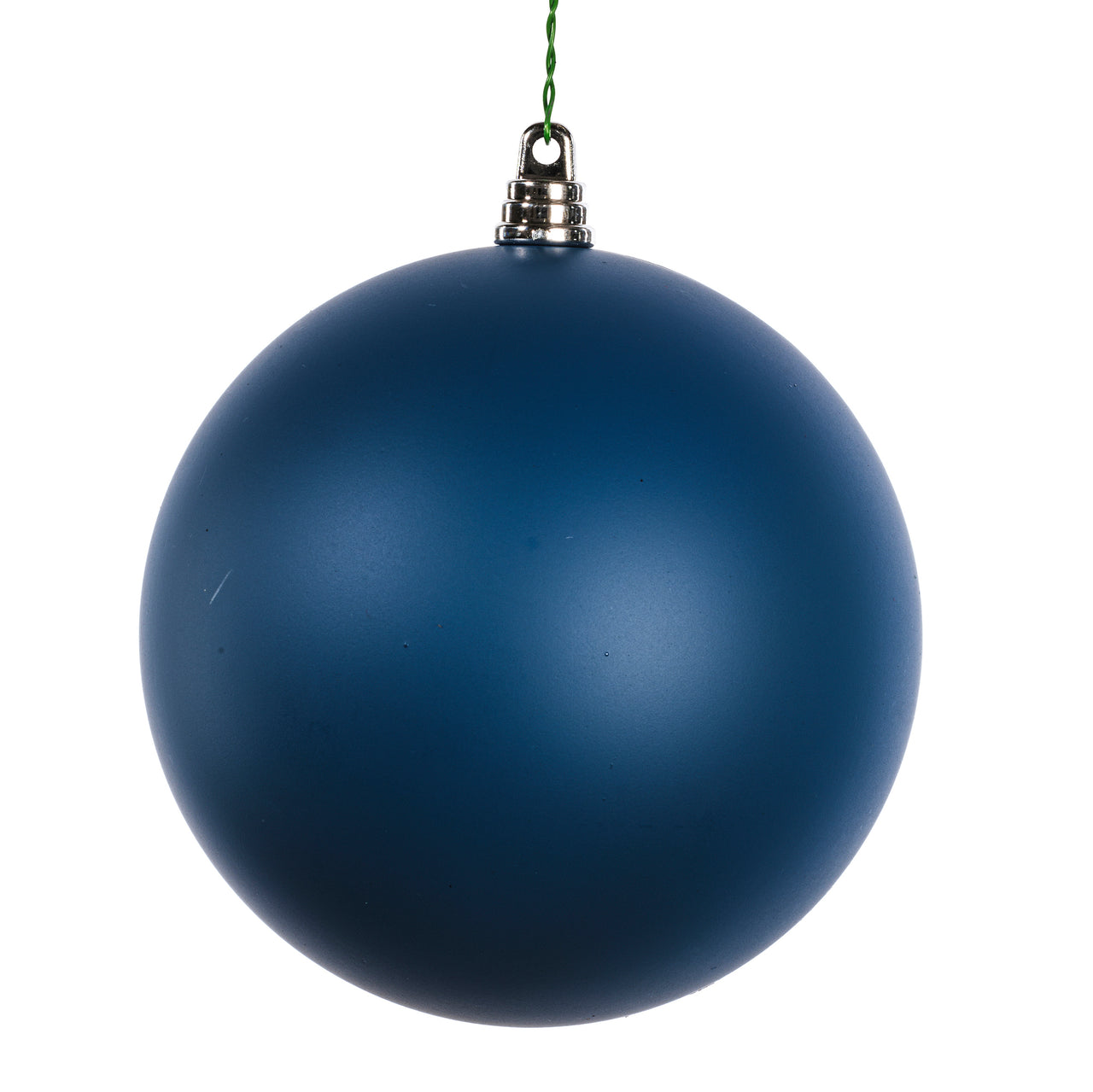 4" Slate Blue Eggshell Ball Orn