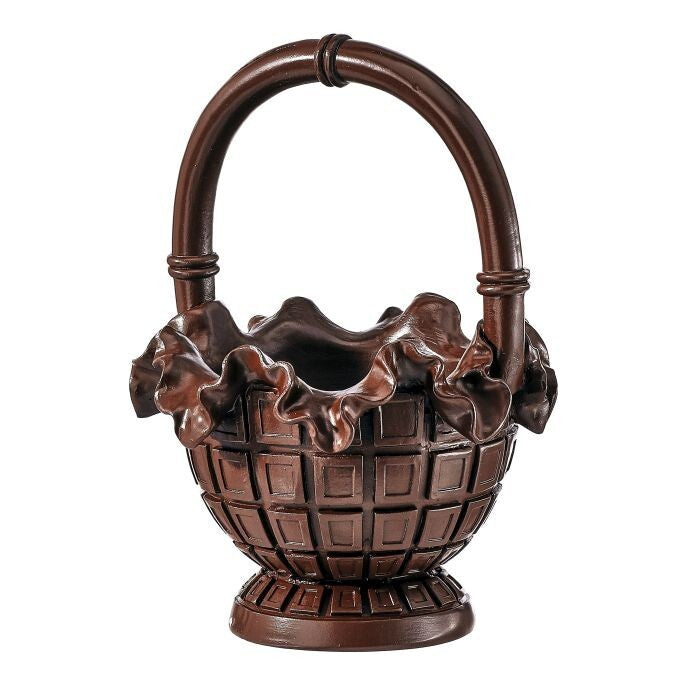 7.5" Resin Chocolate Easter Basket