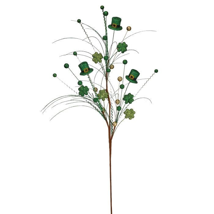 30" St Patrick's Day Glitter Pick