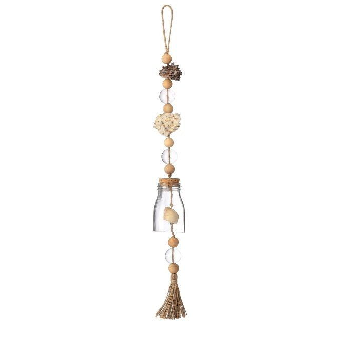 Resin/Glass Shell Windchime 22"