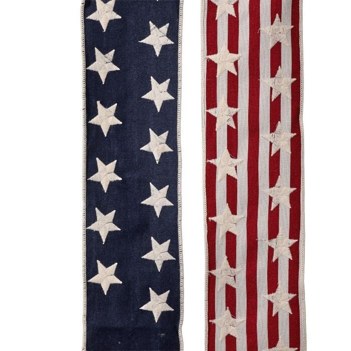 4"X5Y Americana Star Ribbon