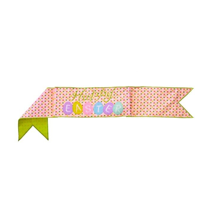 6"X44" "Happy Easter" Egg Banner