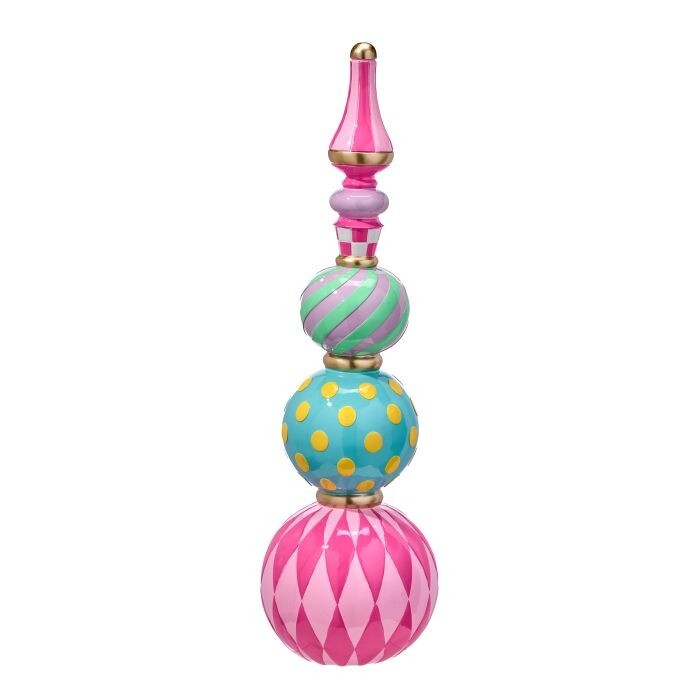 36" Resin Easter Finial Topiary
