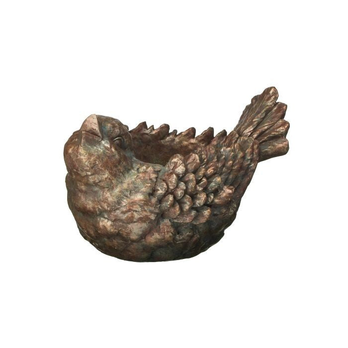 16" Mgo Bird Planter