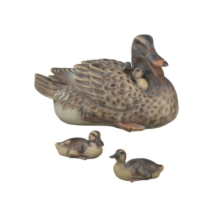 6-19" Resin Duck W/Ducklings Set/3