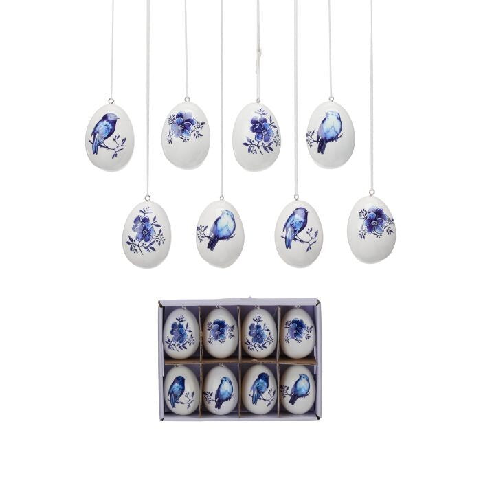 2.5" Tc Chinoserie Egg Ornament Bx/8