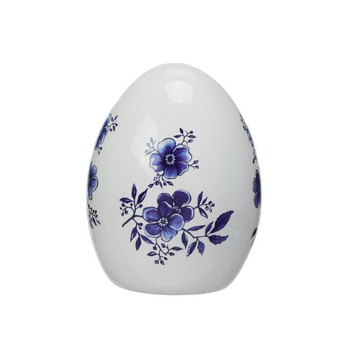 4" Tc Chinoserie Blossom  Egg