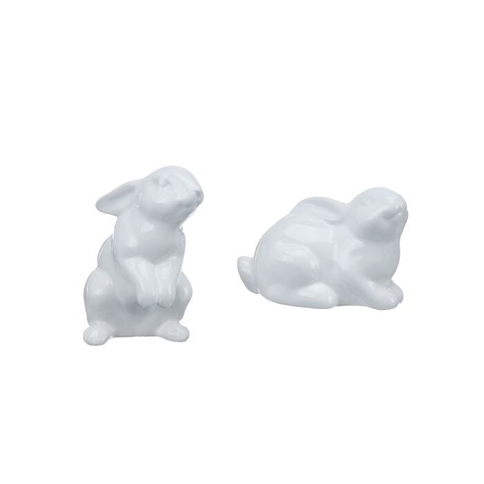 4.5-5.5" Ceramic Bunny 2/Ast