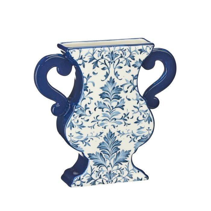 9" Resin Chinioserie Urn Vase