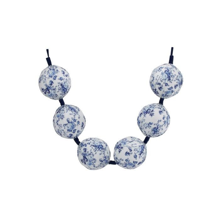 48" Fabric Ball Garland 6" Ball