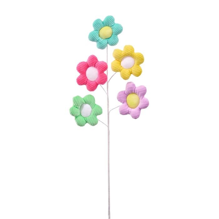 24"Quilted Daisy Spray X5