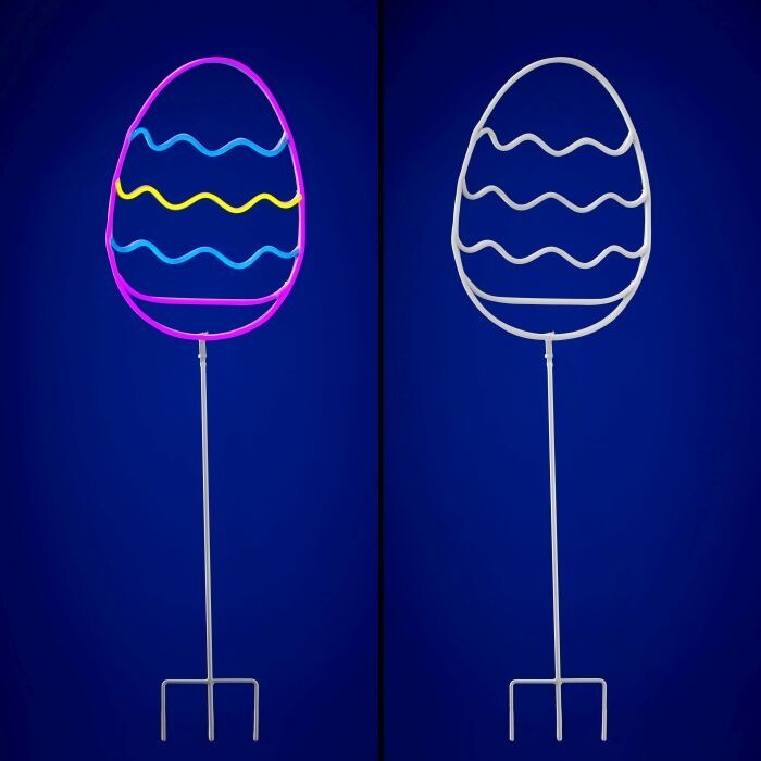 42"Led/Metal Egg Tube Light Ul Plug Outdoor