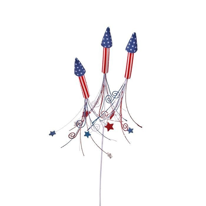 26" Independence Triple Rocket Spray