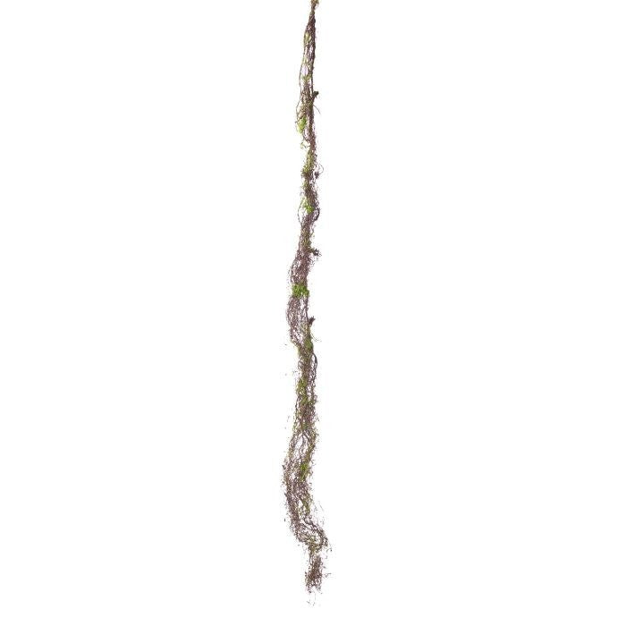 72" Faux Mossed Twig Bundle Vine