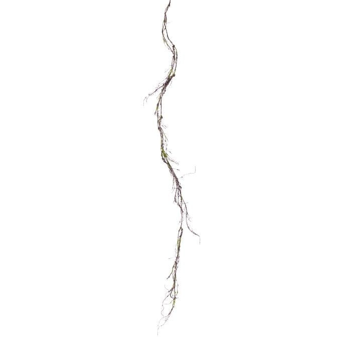 67" Faux Mossed Twig Garland