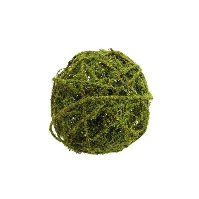 4.5" Spun Mossed Twig Ball