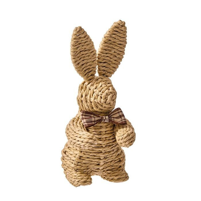 8.25" Woven Paper Twist Easter Bunny