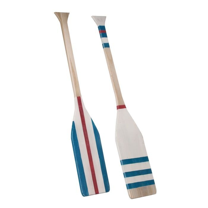 47" Wood Decorative Oar 2As