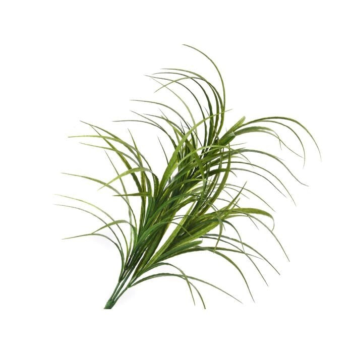Plastic Fountain Grass Bush X3 33"