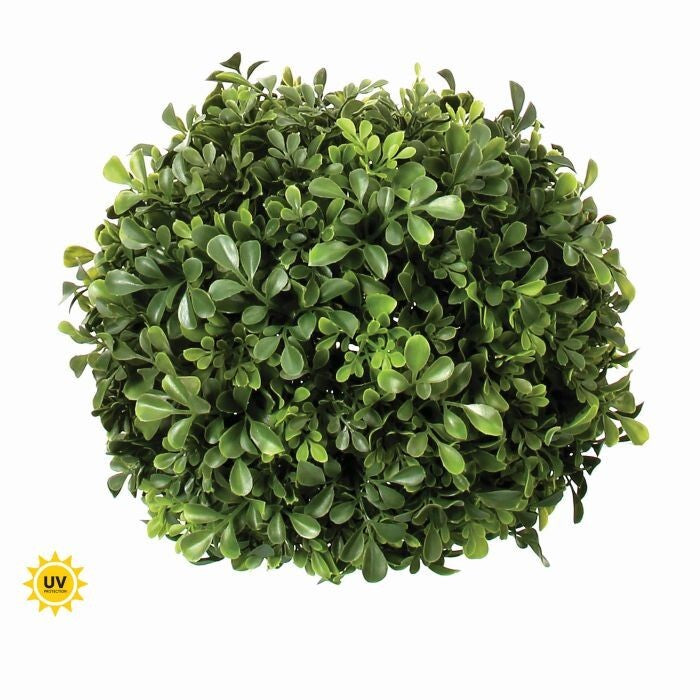 Plast.Uv Proof English Boxwood Ball 9"