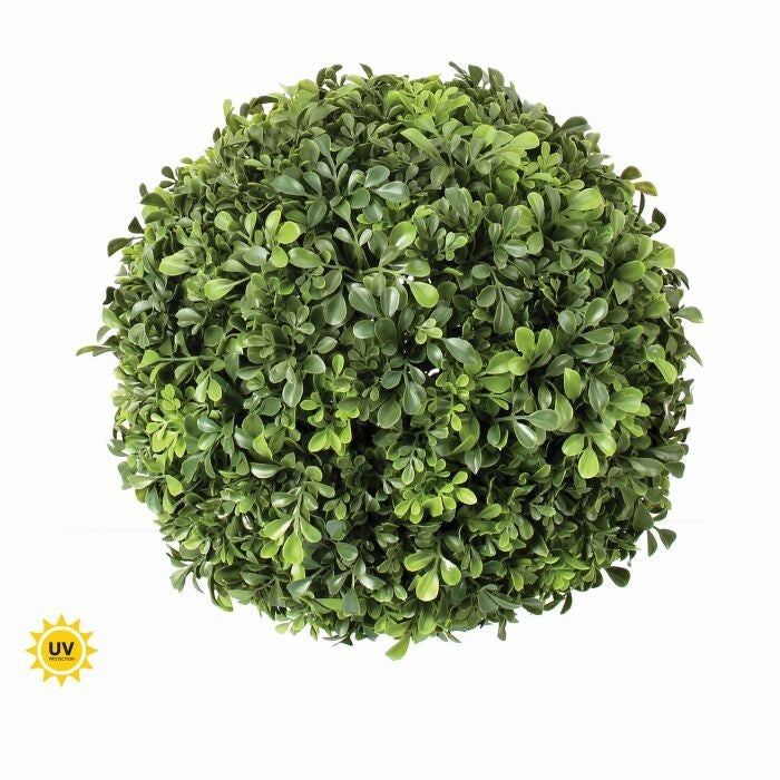 Plast.Uv Proof English Boxwood Ball 13"