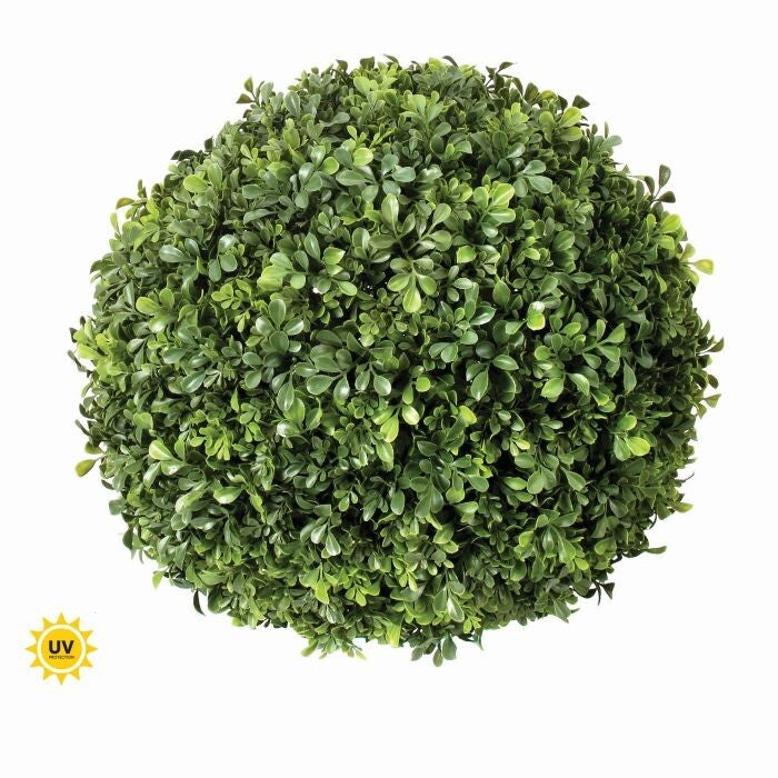 Plast.Uv Proof English Boxwood Ball 17"