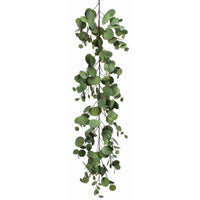 Pe Silver Dollar Eucalyptus Garland 48