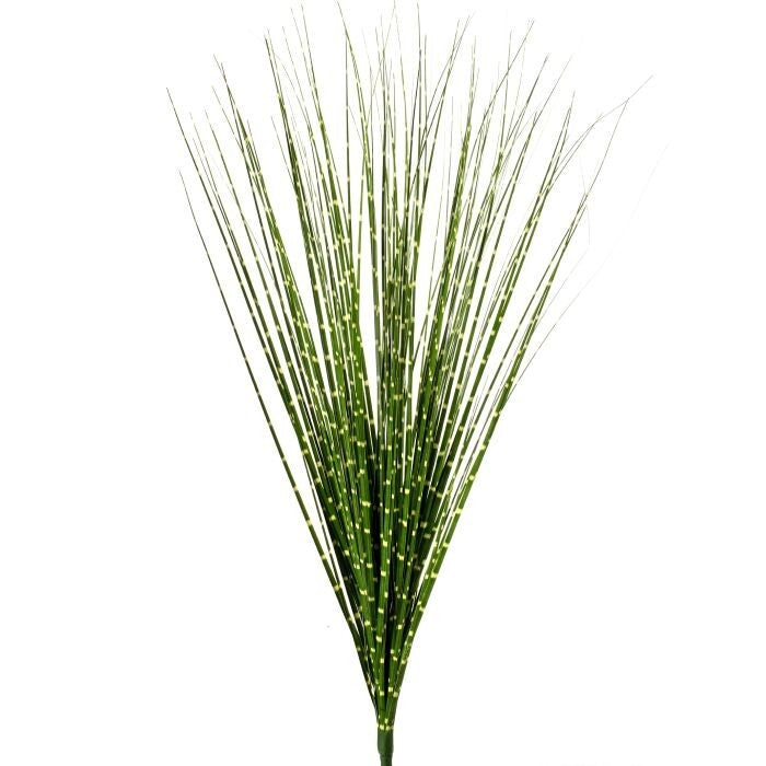 Pvc Fountain Zebra Grass Bush 26"