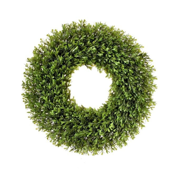 Pl.Spring Boxwood Wreath 21"