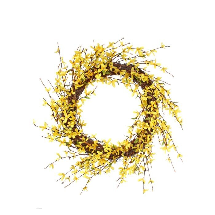 22" Forsythia Twig Wreath