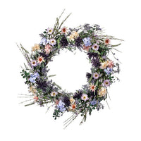 Thistle Wild Flower Wreath 24